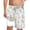 E-Light Purple, variant on Boys Swimwear Trunks with Drawstring Boho Floral Print Shorts for Kids Swimsuit Pool Party