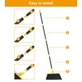 KeFanta Outdoor Broom for Floor Cleaning,58" HeavyDuty Broom for Sweeping Concrete Courtyard