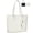 Beige, variant on Tote Bags for Women Leather Shoulder Bag Large Capacity Purses and Handbags with Removable Small Pouch, Black