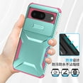 thumbnail image 6 of Allyechgroup Google Pixel 8 Case with Screen Protector, Sliding Camera Lens Protective Heavy Duty Shockproof Anti-Scratch Bumper Protective Phone Case for Google Pixel 8, Green, 6 of 6