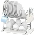 thumbnail image 1 of Dish Drying Rack with Drainboard, 1 of 5