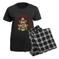 thumbnail image 5 of CafePress - Xmassnowdark - Women's Short Sleeve Print T-Shirt and Pants Dark Cotton Pajama Set, 5 of 7