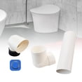 thumbnail image 4 of Brida de inodoro compensada, brida de inodoro, palanca de cambios, adaptador de residuos de bañera, extensión de fregadero de baño, reparación de, 4 of 8