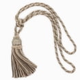thumbnail image 2 of DECOPRO Elegant Curtain & Drapery Tassel Tieback with Decorative Hand Crocheted Design, Tassel Length 8" (20cm), Spread 35" (88.5cm) # TBE8, #EL03 Sold Individually, 2 of 4
