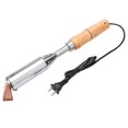 thumbnail image 3 of 300w Electric Soldering Iron With Chisel Tip For High Power Welding Tools, 220v Industrial Grade Wood Handle Soldering Kit, 3 of 5