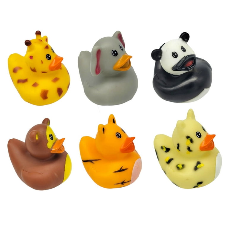 Animal rubber ducks on sale