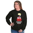 thumbnail image 3 of PACMAN Ghost Blinky Standby Mode Sweatshirt for Men or Women Brisco Brands S, 3 of 5