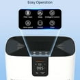 thumbnail image 2 of Air Purifier for Large Bedrooms & Homes (Up to 2400 Sq Ft) - Quiet 15dB Sleep Mode, Smart App Control, 2 Filters for Pet Hair, Dander, Odor, Smoke & Dust, 2 of 11