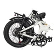 thumbnail image 4 of GoPowerBike GoExpress V2 Folding Electric Bike 20mph Max Speed & 750W Motor | White, 4 of 9