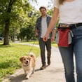 thumbnail image 6 of Dog Treat Pouch with Adjustable Waist Belt, Waterproof Training Bag Clicker & Poop Bags, Multi-Use Snack Storage for Walking Hiking Red, 6 of 6