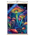 thumbnail image 3 of Simonetta Zambelli - Psychedelic Mushrooms Wall Poster with Magnetic Frame, 22.375" x 34", 3 of 5