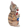 thumbnail image 4 of Estatua De Gato Gnomo Estatua de gnomo comiendo gato, adornos artesanales de resina Animal, decoración de escritorio para jardín Ndcxsfigh  Libre de BPA, 4 of 6