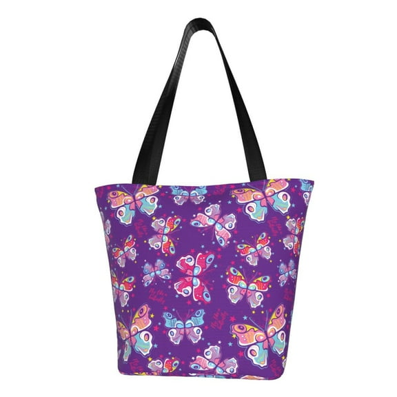 Easygdp Bright Butterflies Shoulder Bags for Women,Crossbody Bags Shoulder Purse Handbag for Women