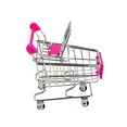thumbnail image 2 of Jouets de Simulation Mini Chariot de Magasinage pour Bébés et Enfants, Chariot à Main, Panier de Rangement de Supermarché, Chariot Jouet, 2 of 3
