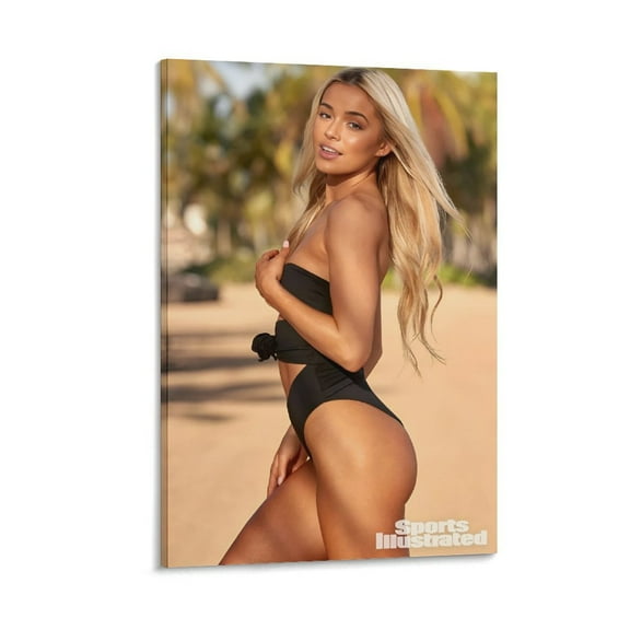 Olivia Dunne Sexy Poster (25) Poster Cool Artworks Painting Wall Art Canvas Prints Hanging Picture Home Decor Posters Gift 08x12inch(20x30cm)