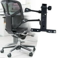 thumbnail image 4 of Plaque de Base pour Chaise Pivotante Inclinable, Accessoires à Hauteur Réglable avec Dossier Ajustable pour Chaises de Jeu, 4 of 10