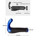 thumbnail image 2 of Empuñaduras de manillar de bicicleta, diseño ergonómico, empuñaduras de goma para Manillar de bicicleta de montaña Mtb, adecuadas para 22,2mm, 2 of 4