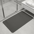 thumbnail image 5 of Ultra Thin Door Mat Indoor Entrance, 1/10 in Thin Door Mats for Inside Entry, Non-Slip Rubber Backing Washable Doormat, Fade Resistant, Absorbent, Low Profile Dirt Trapper, 24"X16", 5 of 8