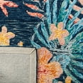 thumbnail image 6 of SAFAVIEH Aspen Willoughby Colorful Floral Wool Runner Rug, Blue/Pink, 2'3" x 11', 6 of 7