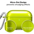 thumbnail image 3 of Airpods Pro Case, GMYLE Clear Protective Shockproof Earbuds Wireless Charging Case Cover 2019 2020, Compatible for AirPods Pro (Clear Neon Yellow), 3 of 6