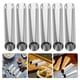 thumbnail image 2 of WORGEOUS Moldes de cuerno de crema, molde Tubular de acero inoxidable para croissant (forma Tubular), 10 Uds., 2 of 9