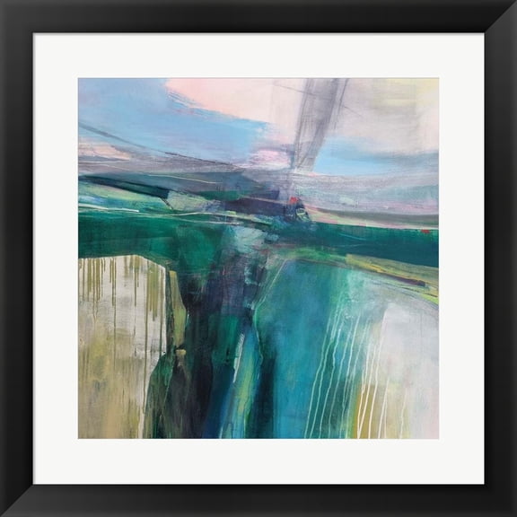 Great Art Now Convergence by Andrew Kinmont, Framed Wall Art, 19.5W x 19.5H