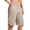Beige, variant on ManxiVoo Womens High Waist Wide Leg Yoga Shorts with Pockets for Athletic Outdoor Wear L Size Beige