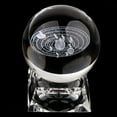 thumbnail image 1 of Esfera de bola de cristal transparente de 80mm Baoblaze Decoración artesanal para el hogar, 1 of 8