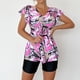 thumbnail image 2 of Elegante traje de baño informal con estampado de vendaje de cuerpo partido conservador para mujer OAVQHLG3B Store lin121212, 2 of 4