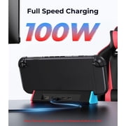 SIWIQU Switch 2 TV Dock 4K@120Hz Charging Dock Station For Nintendo Switch2 100W 4K HDMI Adapter/Type C/USB Port