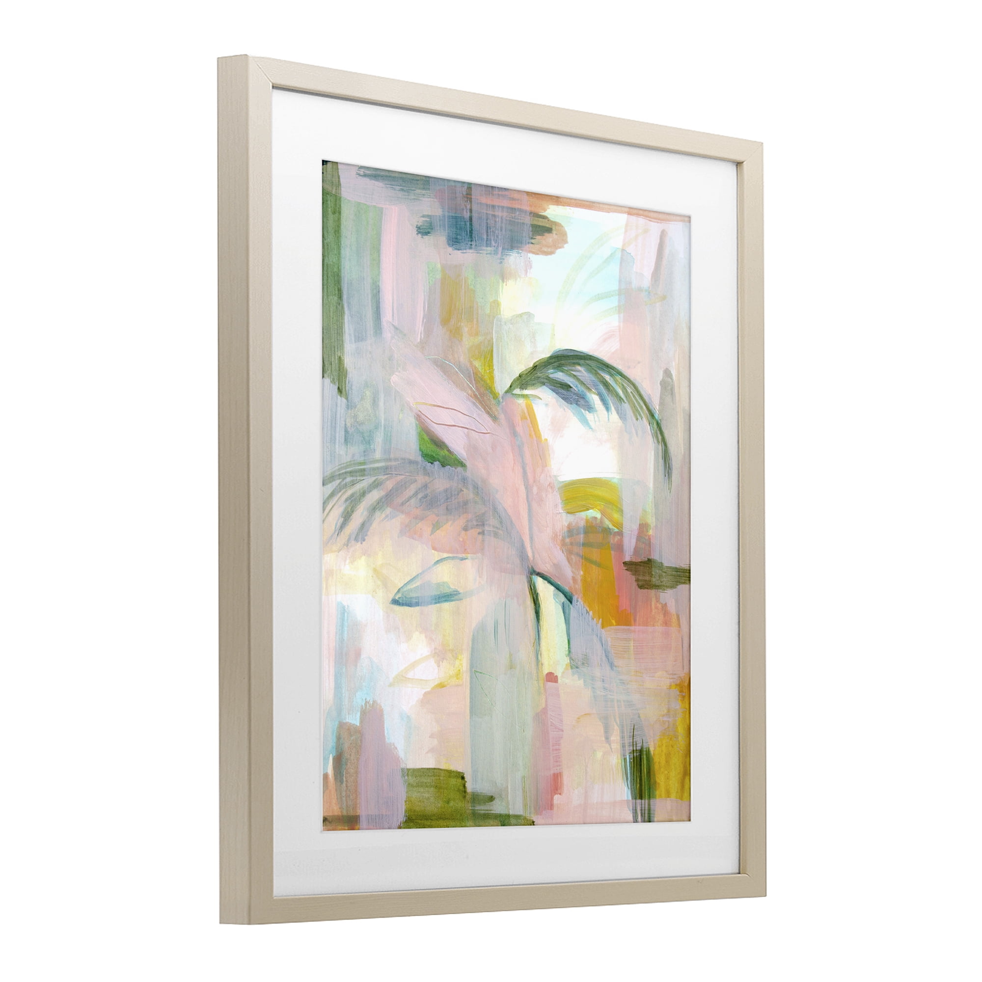 Stupell Industries Palm City Expression Birch Framed Print Under Glass, design by Gemma Bardot