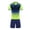 Green, variant on Fnooota Boys Athletic Outfit Sets Size 14-16, Short Sleeve 2 Piece Running Summer Activewear Clothing Sets Blue Size 14-16