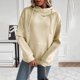 thumbnail image 2 of Chaqueta deportiva,Sudadera con capucha para mujer, jersey de manga larga, mezcla de poliéster suave, corte holgado para uso informal, sopatenor, 2 of 9