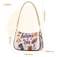 thumbnail image 3 of FORMRS Womens Shoulder Bag with Chain Strap Clutch Purse Cute Tote Handbag, Warm Autumn Day, 3 of 7