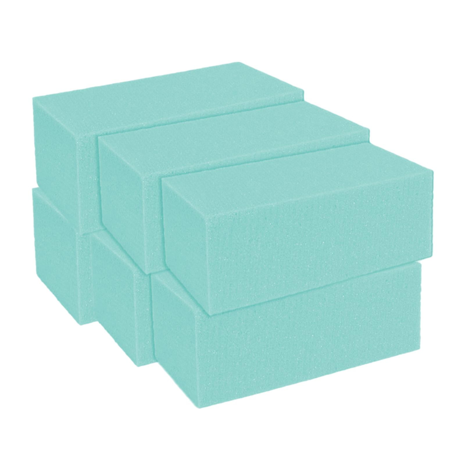 FVDPWYE 6 Pcs DIY Floral Foam Brick Flower Packing Artificial Flower Mud Wedding Florist Green