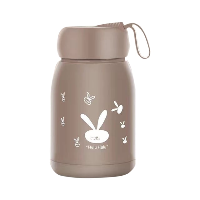 Portable Insulated Mug,Double Layer Insulated Mug Travel Mug Cute Rabbits Insulated Mug Multi-Functional