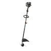 Restored Scratch and Dent Black Max 2-Cycle 25cc Full Crank Straight Shaft Attachment Capable String Trimmer (Refurbished)