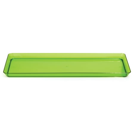 Cp4005 Tray - Trendware Translucent Green Serving Tray