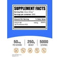 thumbnail image 5 of BulkSupplements Pyridoxine Hydrochloride (Vitamin B6) Powder - 50mg per Serving - 250 Grams (8.8 oz) - 5000 Servings, 5 of 6