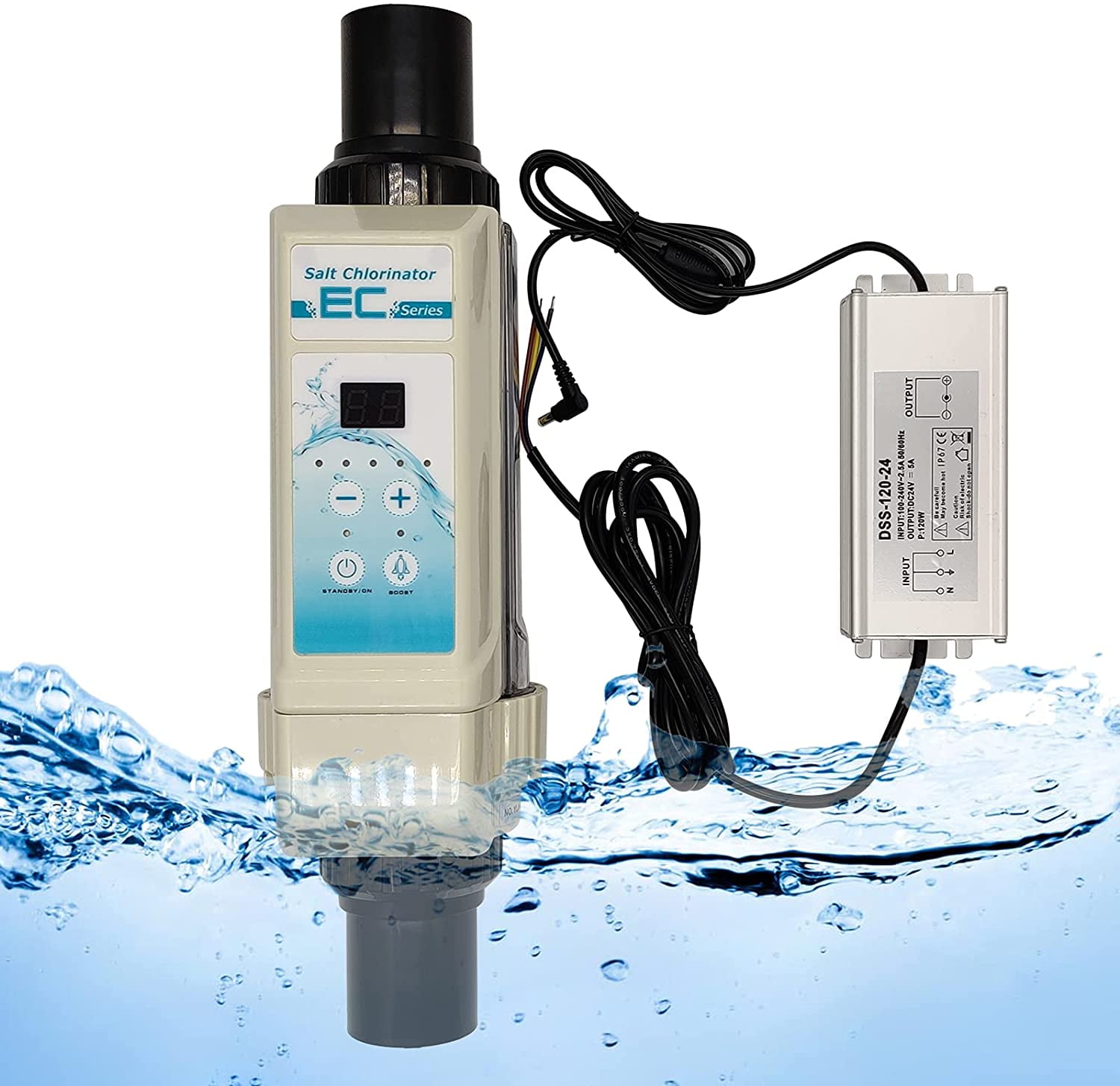 Miumaeov Electronic Chlorine Generator with Advanced Technology, Automatic