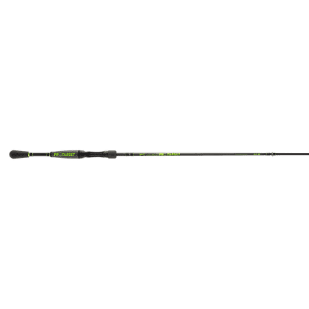 Lew s Wally Marshall Pro Target Casting Fishing Rod 6-Foot 6-Inch 1-Piece Rod Medium-Light Power Black/Green