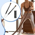 thumbnail image 4 of Cuerdas de batalla sin cuerdas, portátiles y con peso para entrenamiento en apartamentos y gimnasios en casa. Naranja Negro, 4 of 8