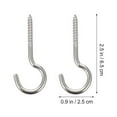 thumbnail image 2 of 20pcs Screw Hooks Heavy Duty Ceiling Hooks Multipurpose Ring Eye Bolts Hooks, 2 of 8