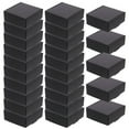 thumbnail image 1 of Phenofice 25Pcs Black Mailing Boxes Paper Packing Boxes for Storage with Strong Compressive Resistance, 1 of 8