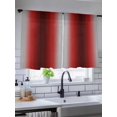 thumbnail image 5 of Sheer Curtains 54 Inch Length, Dark Red Grey Black Ombre Semi Sheer Curtains Light Filtering Window Treatment, Farmhouse Gradient Minimalist Privacy Voile Drapes for Living Room Bedroom 52x54 Inch, 5 of 7
