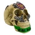 thumbnail image 4 of Matter Britain King Arthur Roundtable Knights Sir Gawain Greenman Skull Statue, 4 of 6