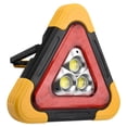 thumbnail image 1 of Inteprter Luz de trabajo portátil Carga solar Coche Triángulo Luz roja blanca Señal de advertencia Carga USB Luz de inundación LED con cinco modos de Iluminación y accesorios Inteprter HA024043-00, 1 of 6