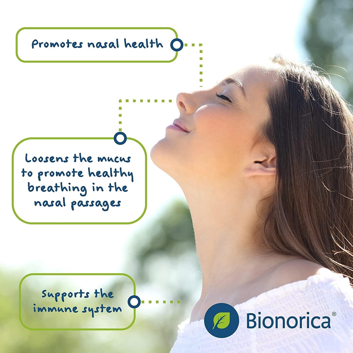 Bionorica Sinupret Adult Strength Sinus + Immune Support All Natural, Fast Acting Herbal Nasal Passage & Immunity Boost Supplement with Verbena & Elder Flower - 25 Tablets