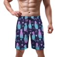 thumbnail image 2 of NICKSUN Men's Swim Trunks, Cute Print Quick Dry Summer Board Beach Shorts with Mesh Lining and Pockets, 2 of 6