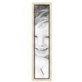 thumbnail image 2 of ArtToFrames 8" x 39" Silver with Black Lip Picture Frame, 8x39 inch Multi Wood Poster Frame (WOM-5193),  Pack, 2 of 7
